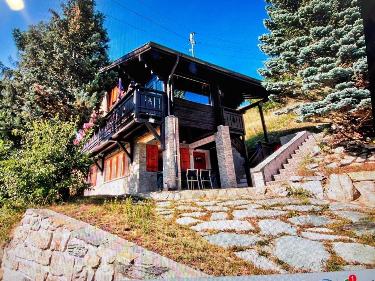 Chalet Edelweiss A Saint-Martin, Val D'Herens Exterior photo